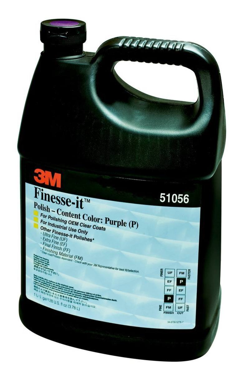 3M Finesse-it Polishing Paste Polish Purple, 3.785 litres #51056
