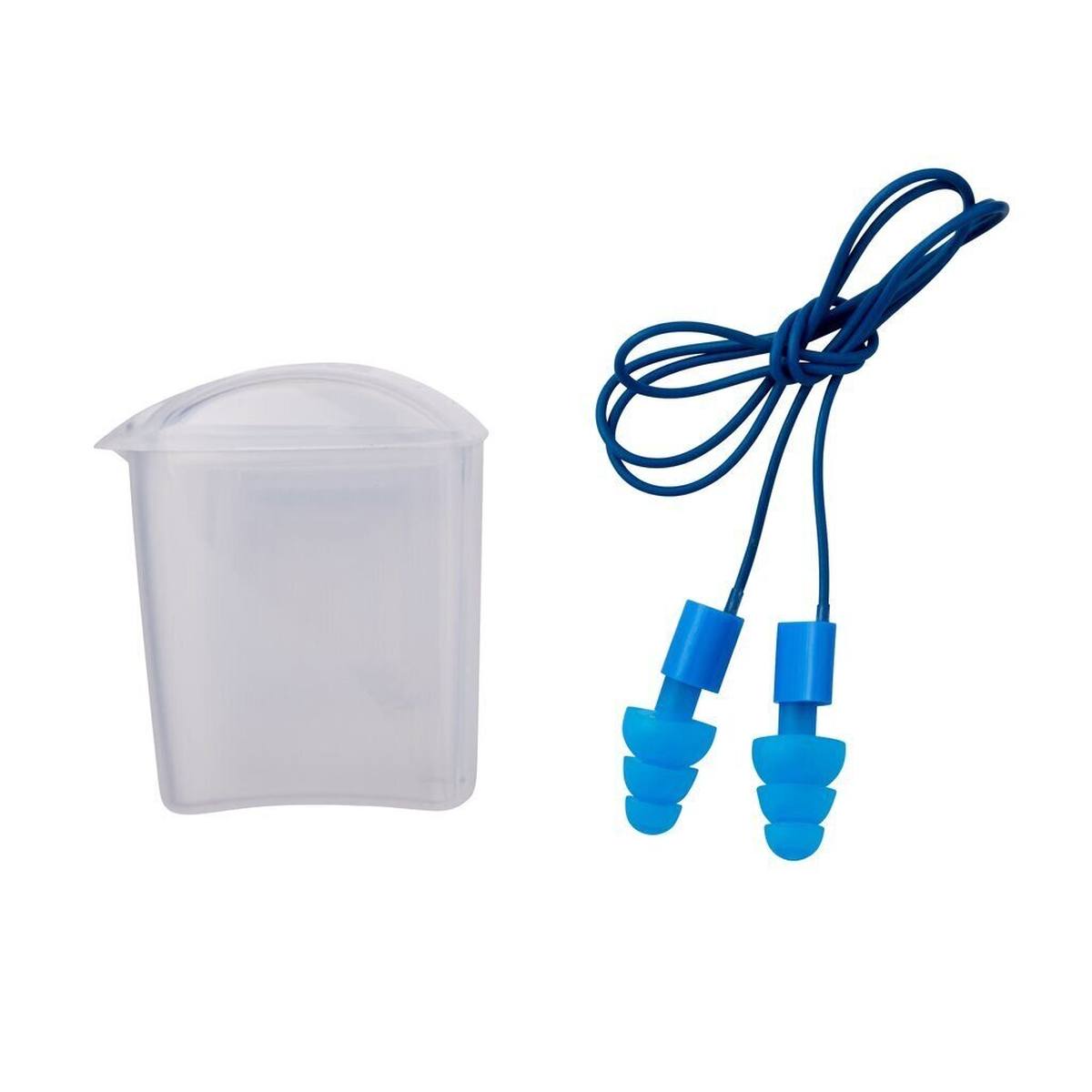 3M E-A-R Tracers 20 with detachable cord, metal detectable, with storage box, blue, SNR=20 dB, TR01001