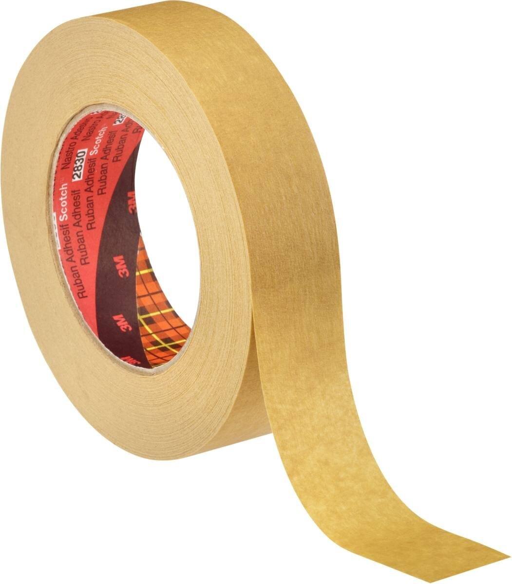 3M Scotch Papierklebeband 2830, Braun, 72 mm x 50 m, 0,175 mm