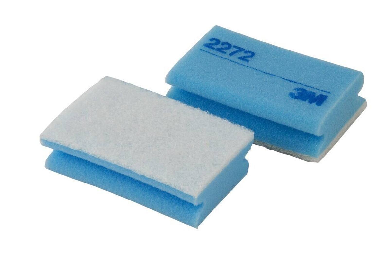 3M Scotch-Brite Esponja de limpieza 2272 azul/blanco 95mmx150mm