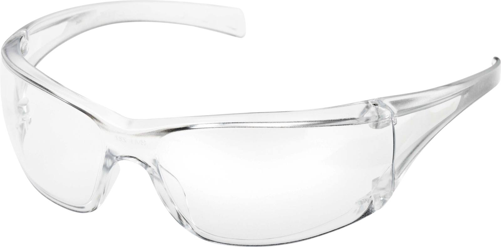 occhiali di sicurezza 3M Virtua AF, rivestimento antigraffio/antiappannamento, lente grigia, 715002AF
