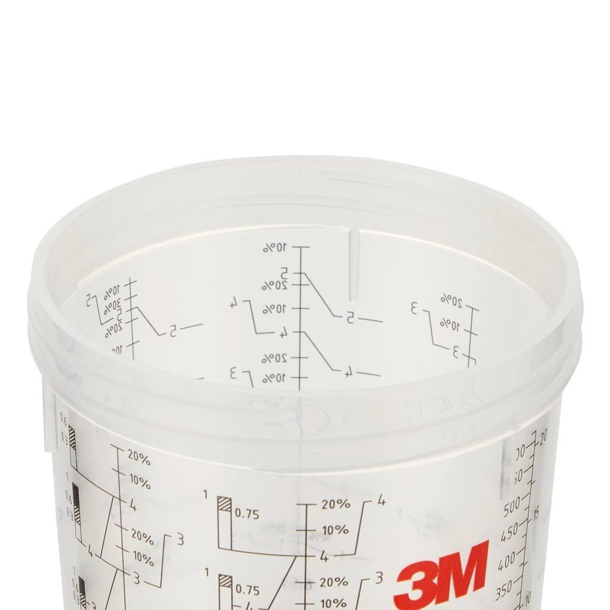 3M PPS Mug 0,65L &amp; screw ring (Pack=2pcs) #E16001