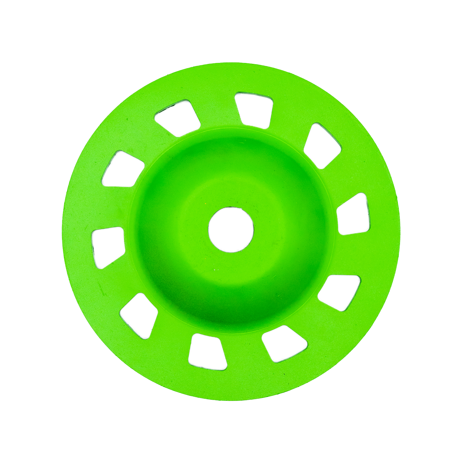 Vihreä hiomakone timanttikuppi pyörä 180mm