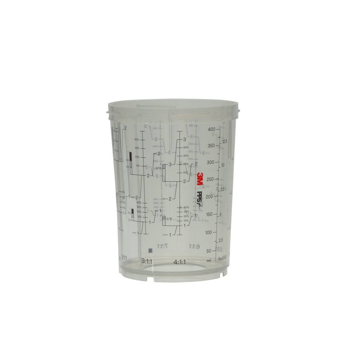 3M PPS Taza Serie 2.0, mediana, aprox. 400 ml, (paquete=4 unidades) 26122