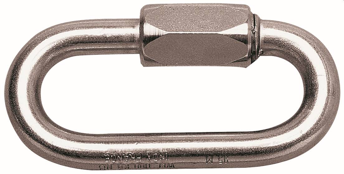 3M PROTECTA Stahl Schnellschraubglied, oval, Bruchlast: 25kN, Öffnungsweite 16 mm, 16 mm