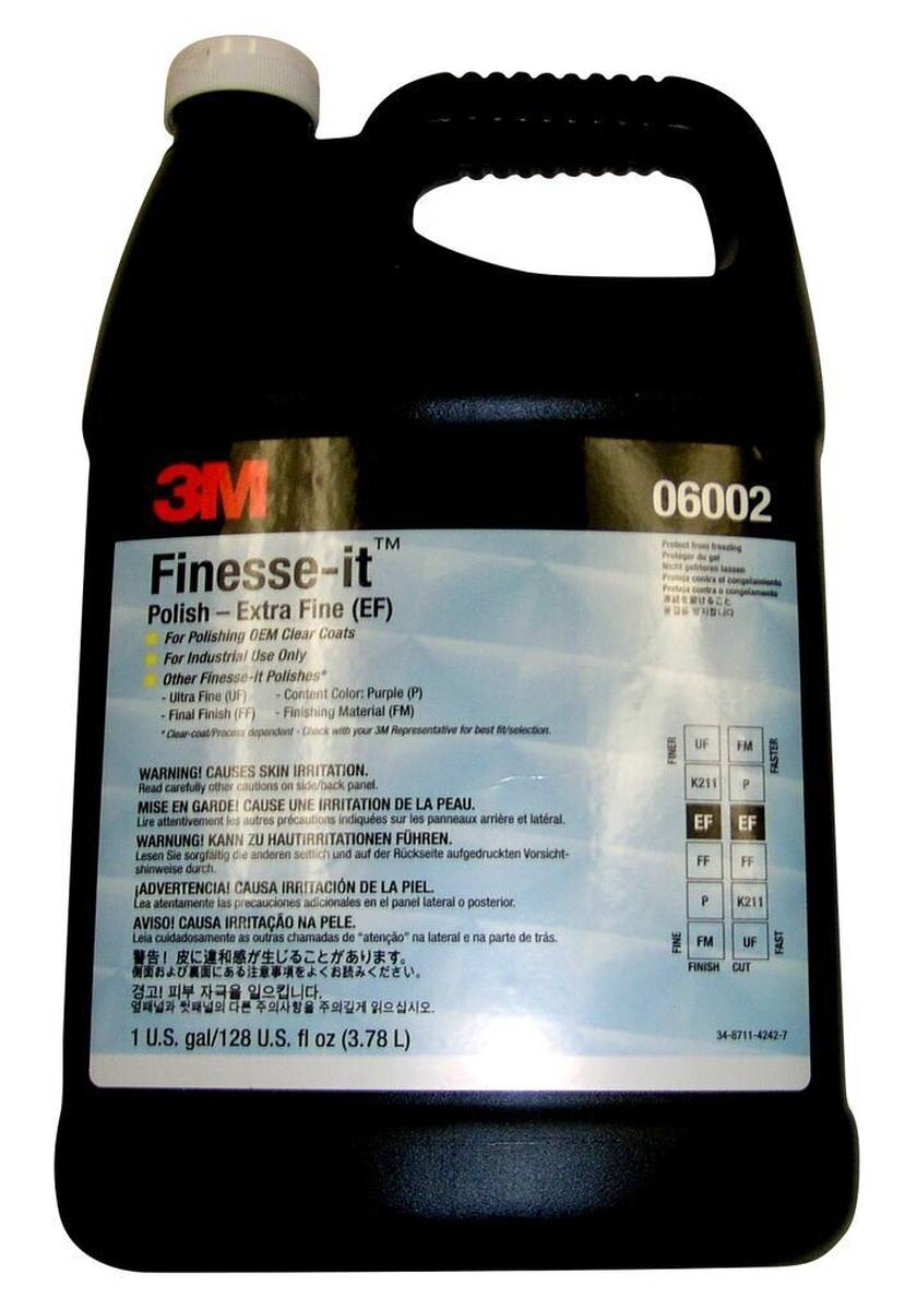 3M Finesse-it polishing compound 06002 Polish Extra Fine, 3.785 litres, very fine