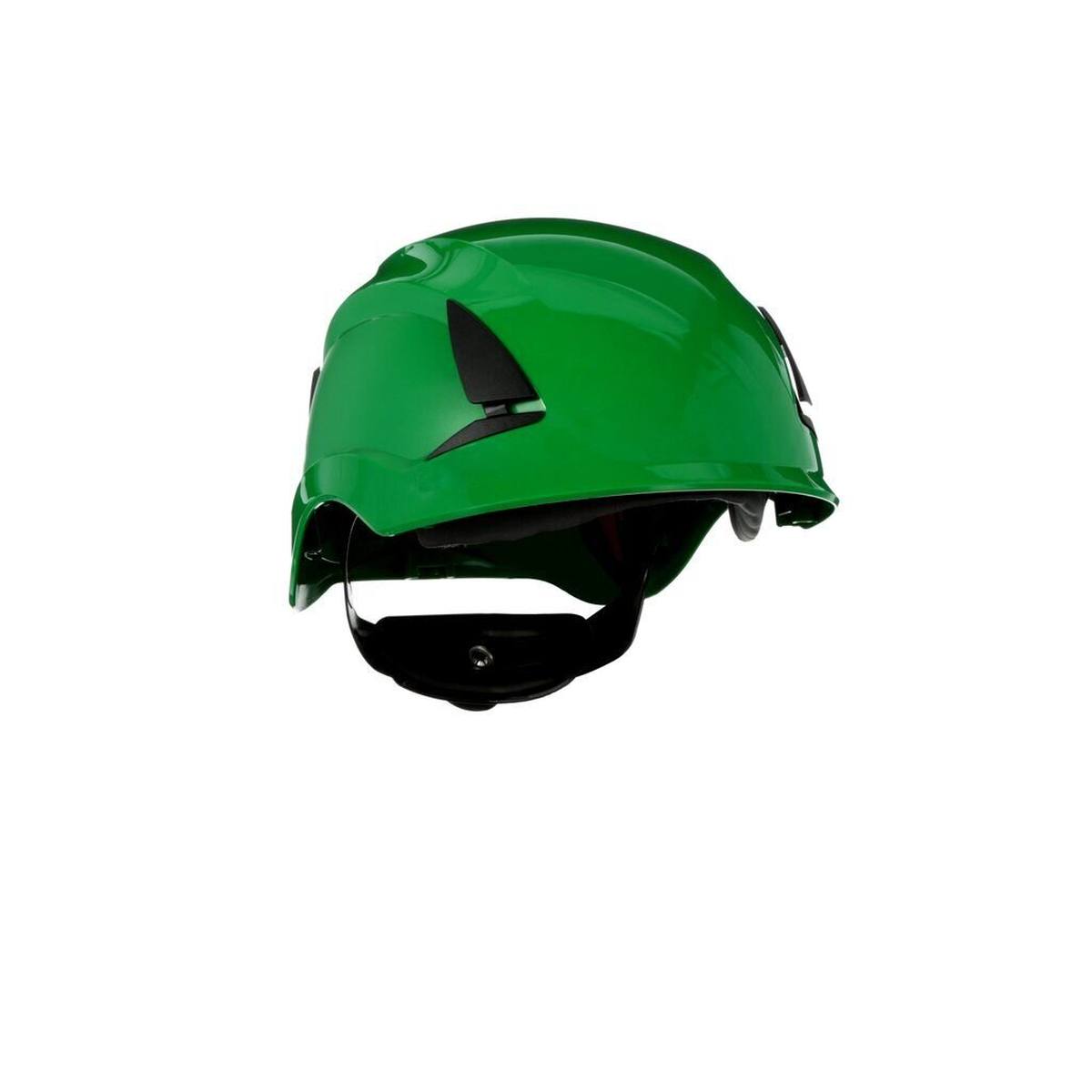 3M Casco de seguridad SecureFit, X5504NVE-CE, verde, no ventilado, CE