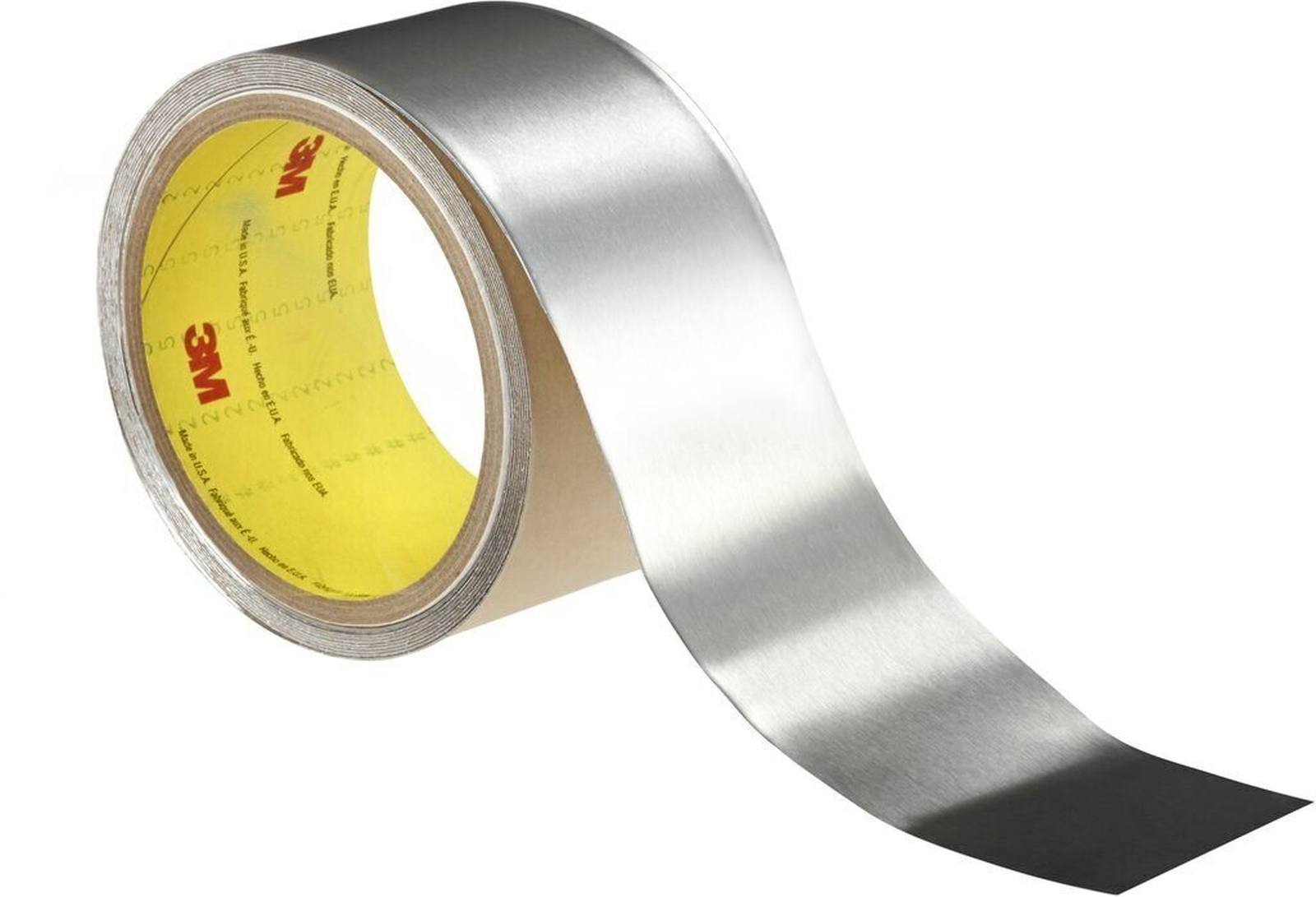 3M metal adhesive tape damping foil 2552, silver, 50 mm x 33 m, 0.38 mm