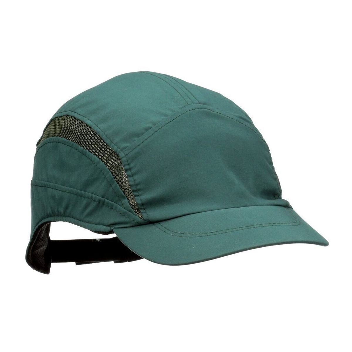 3M Scott First Base 3 Classic - berretto a botta in verde scuro - visiera accorciata 55 mm, EN812