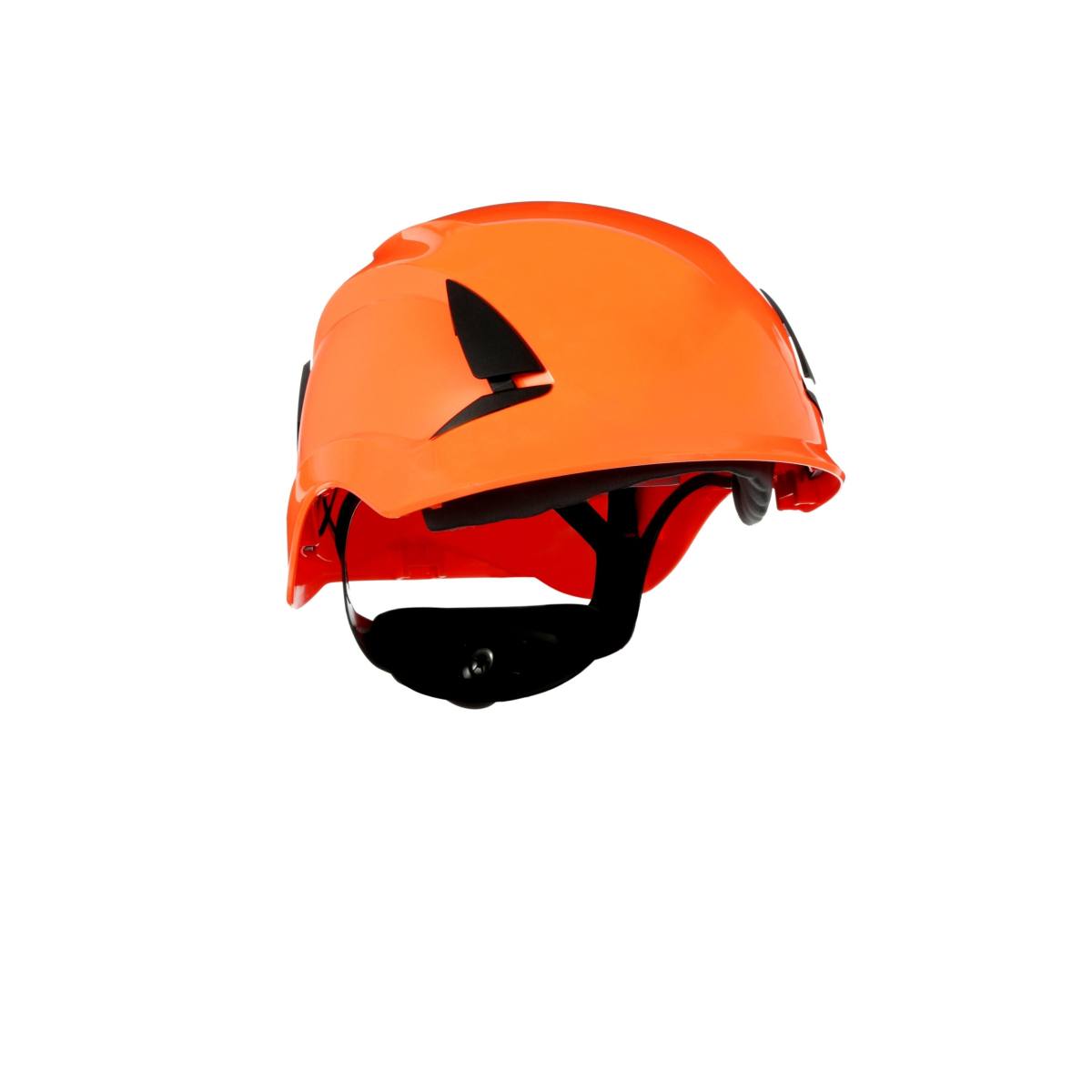 3M SecureFit safety helmet, X5507VE-CE, orange, non-ventilated, CE