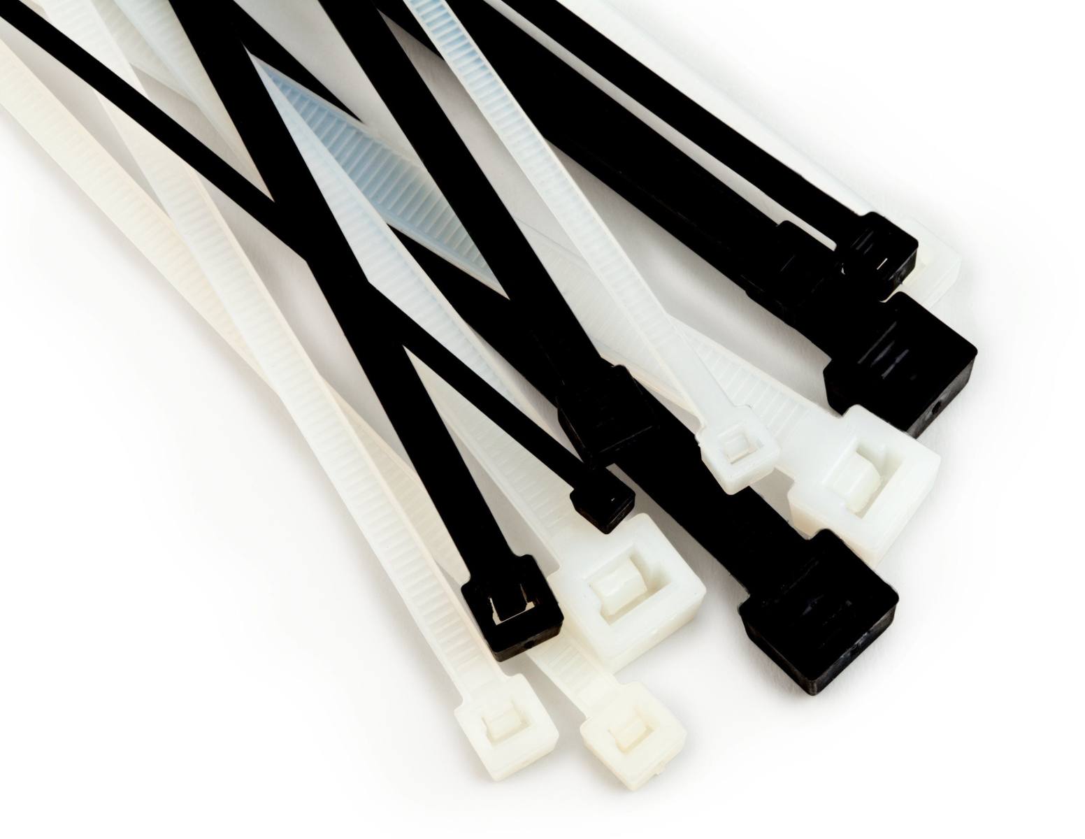3M Scotchflex FS 140 BW-C kabelbinder, UV-bestendig, zwart, 3,2 mm x 140 mm, verpakking=100 stuks