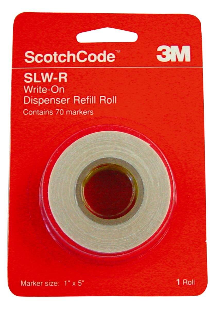 3M Rollos de recambio ScotchCode SLW-R para marcadores de cables SLW