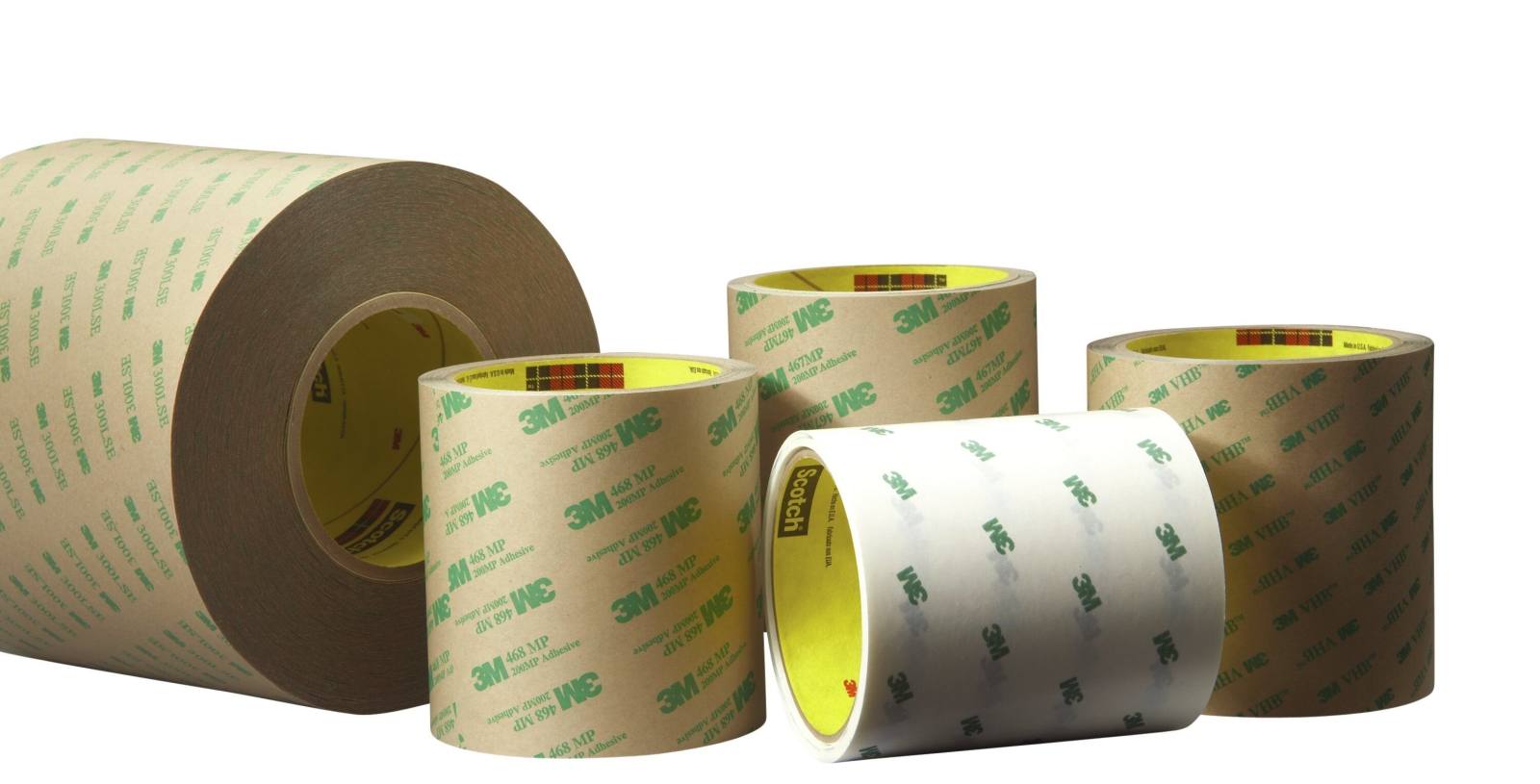 3M Transfer adhesive tape 9453LE, transparent, 686 mm x 55 m, 0.09 mm