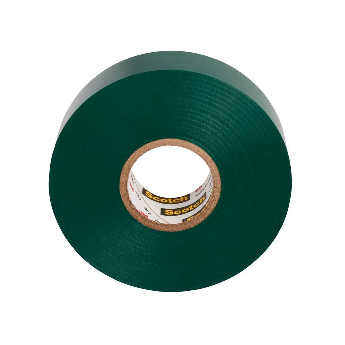 3M Ruban isolant électrique vinyle 35, vert, 19 mm x 20 m, 0,18 mm