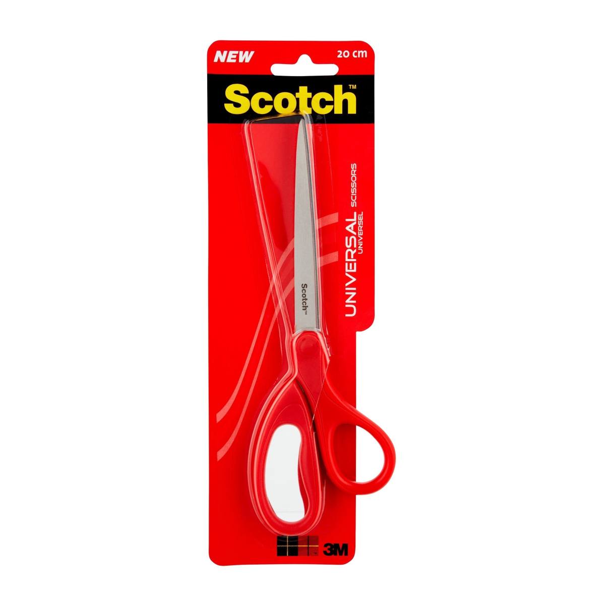 3M Scotch universal scissors red 1 per pack 20 cm