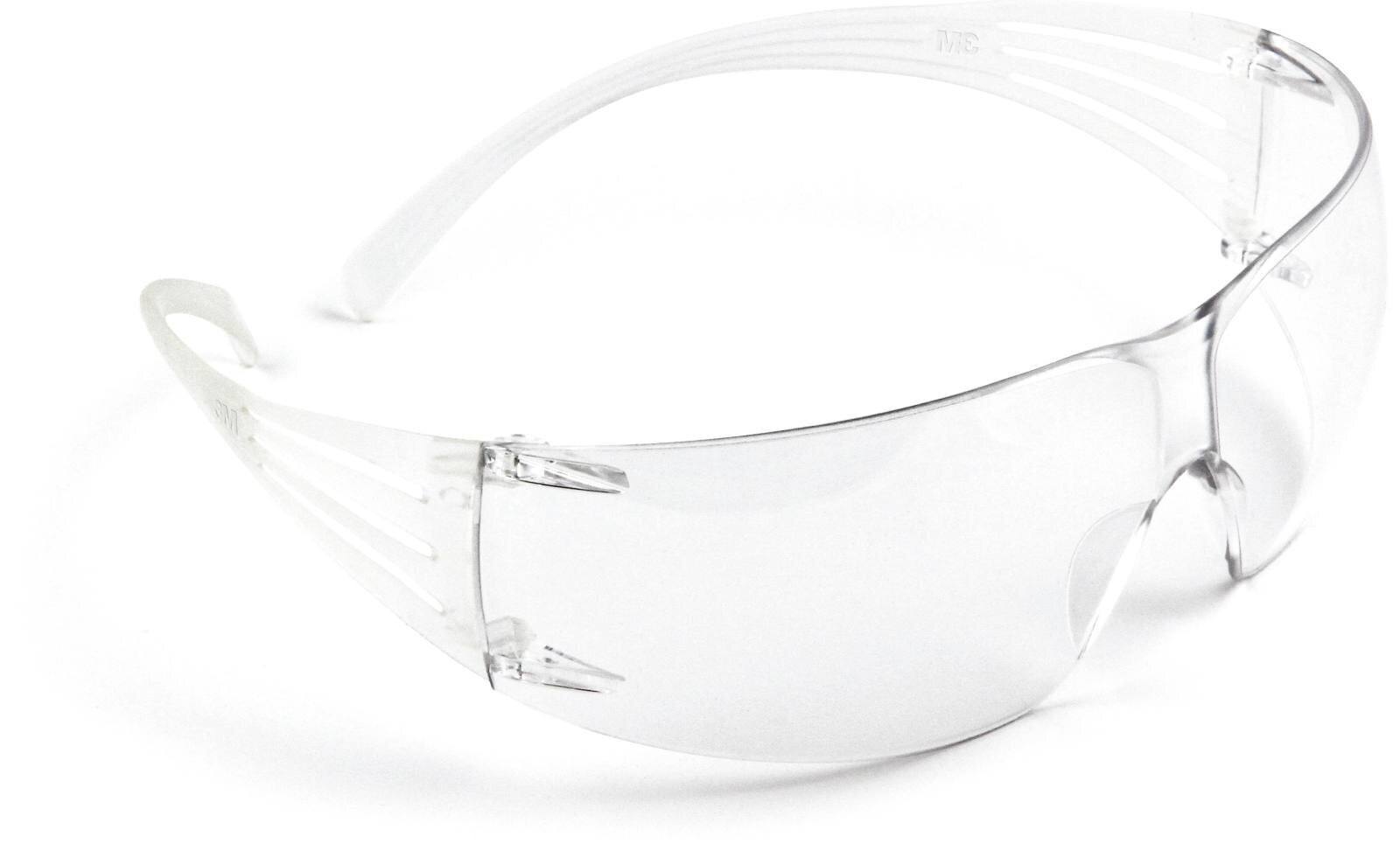 3M SecureFit 200 Schutzbrille, Antikratz-/Anti-Fog Plus Beschichtung, transparente Scheibe, SF201AFP