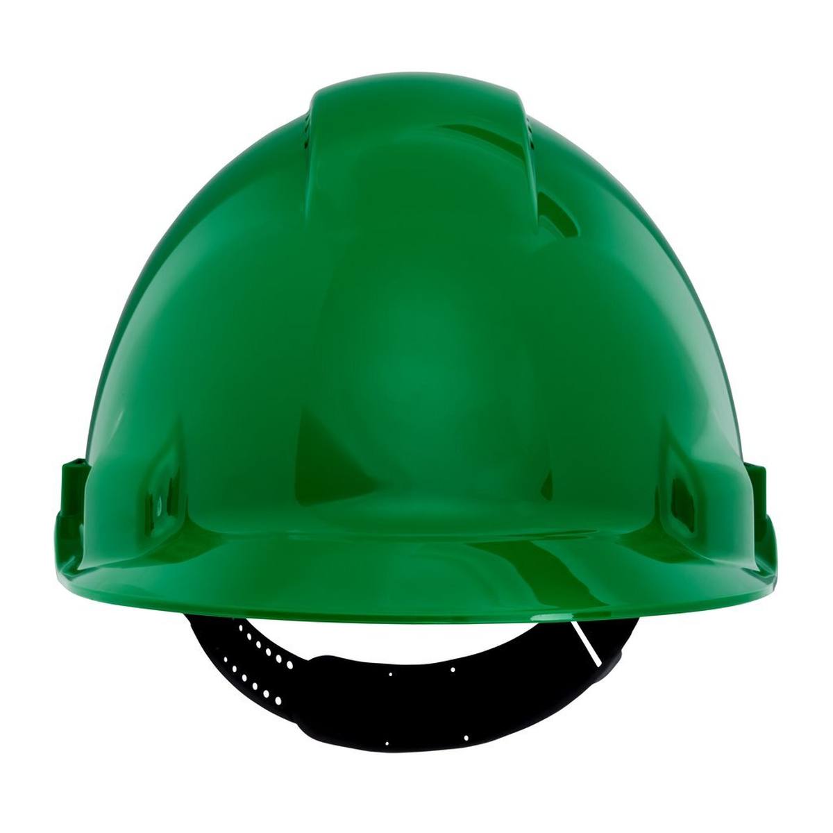 3M G3000 safety helmet G30CUG in green, ventilated, with uvicator, pinlock and plastic sweatband