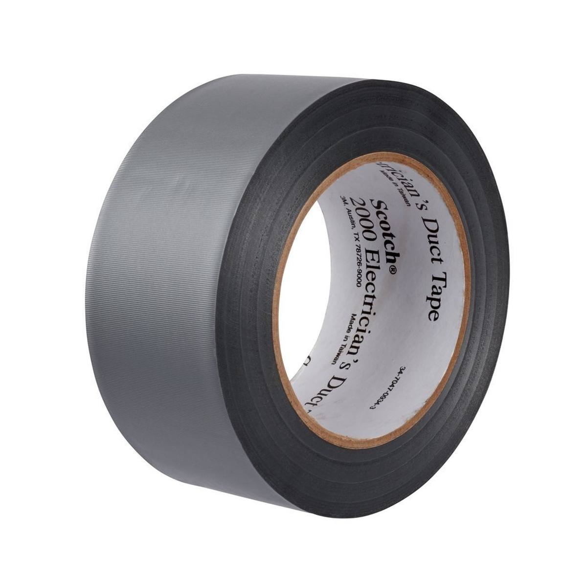 3M Scotch 2000 universal adhesive tape, gray, 50 mm x 46 m, 0.15 mm