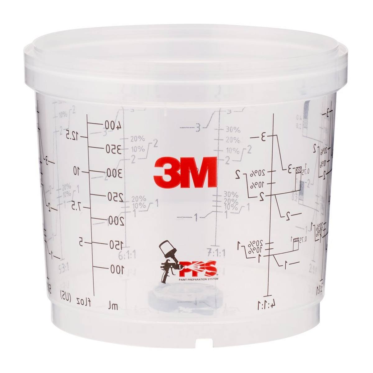 3M PPS Type V 0.4l cup, 100 pieces #16156