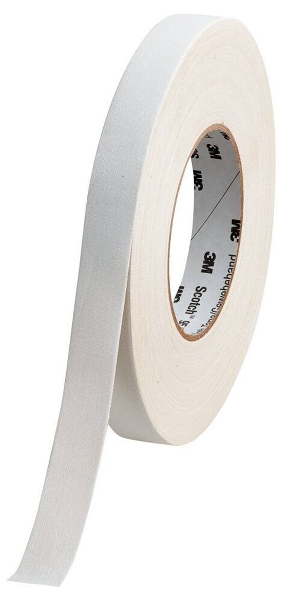 3M Scotch 9545N Impregnated fabric tape, white, 19 mm x 50 m, 0.3 mm