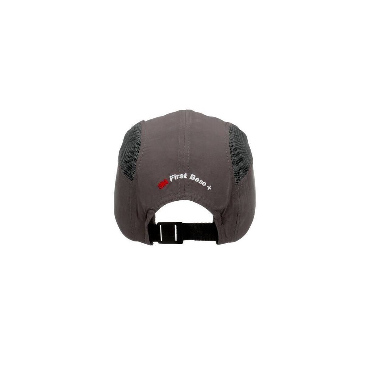 3M First Base Plus - Bump cap in grey - micro visor 25 mm, EN812
