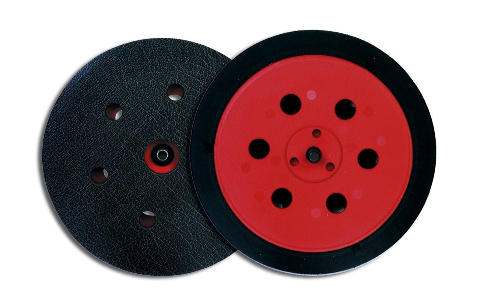 3M Stikit Backing pad, 150 mm x soft, soft, 6 holes, 5/16 inch