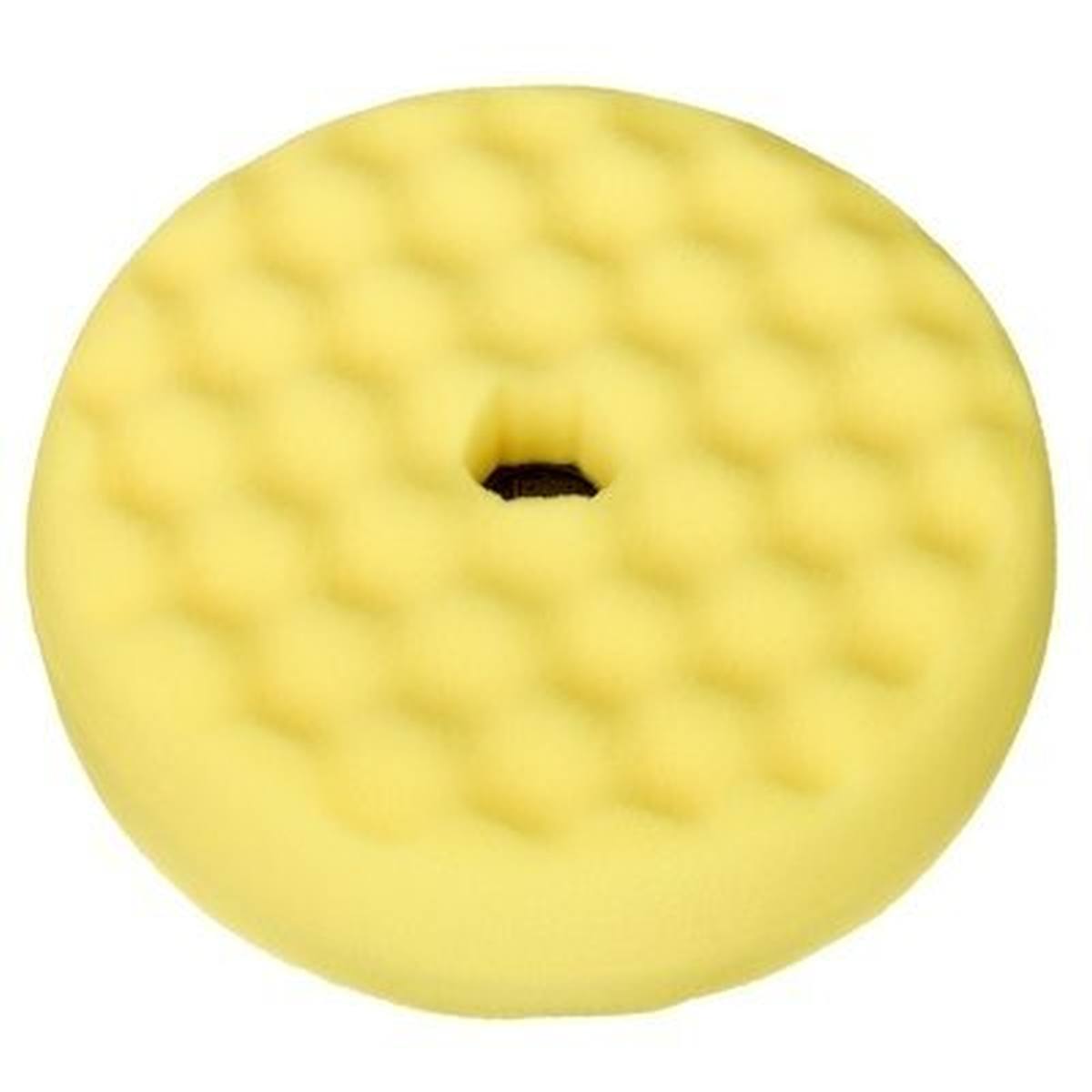 3M Quick Connect Perfect-it III Espuma de pulir, dentada por ambos lados, amarilla, 150 mm #50879