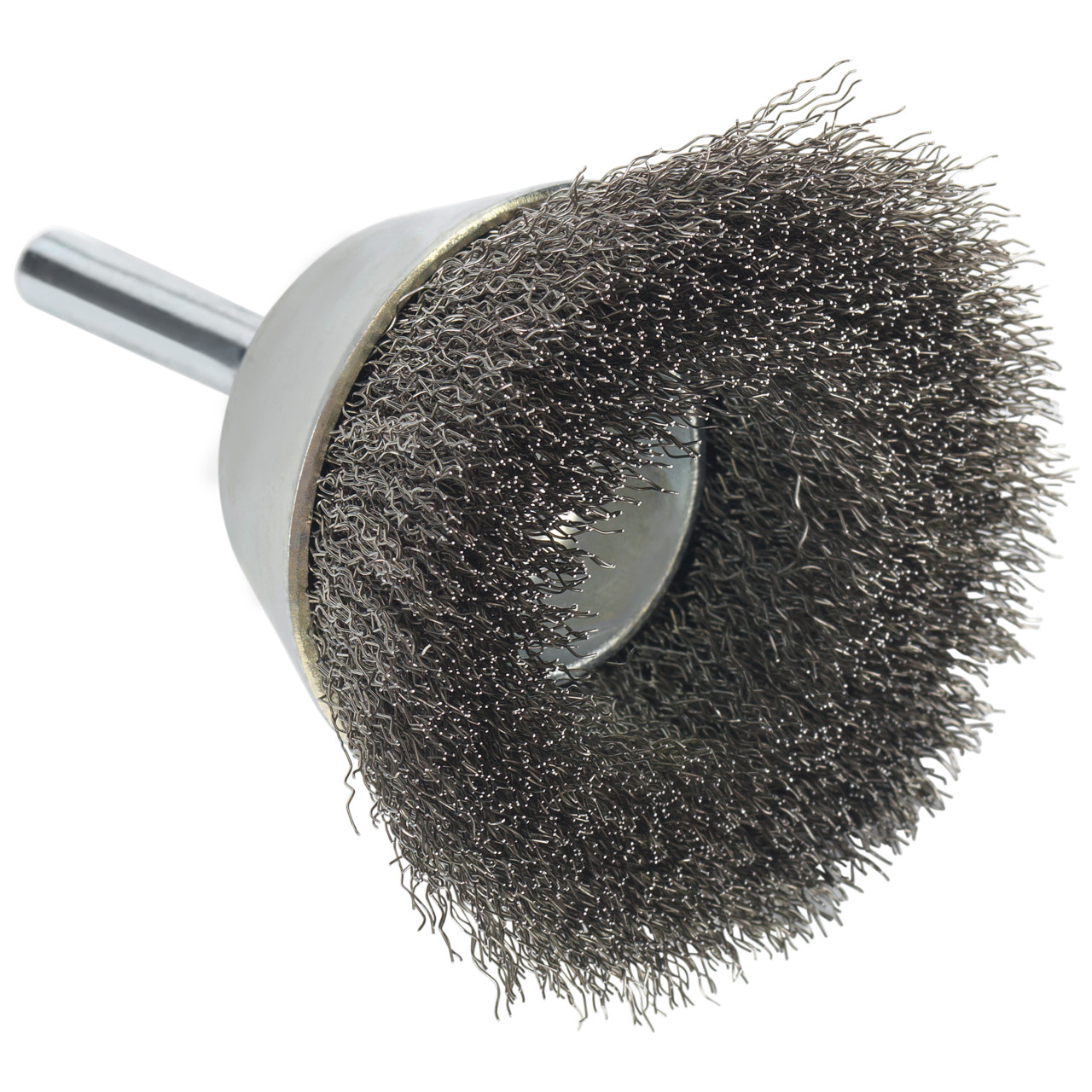 Tyrolit Cup shaft brushes DxLxH-GExI 50x10x20-6x30 For stainless steel, shape: 52TDW - (cup shaft brushes), Art. 34038259