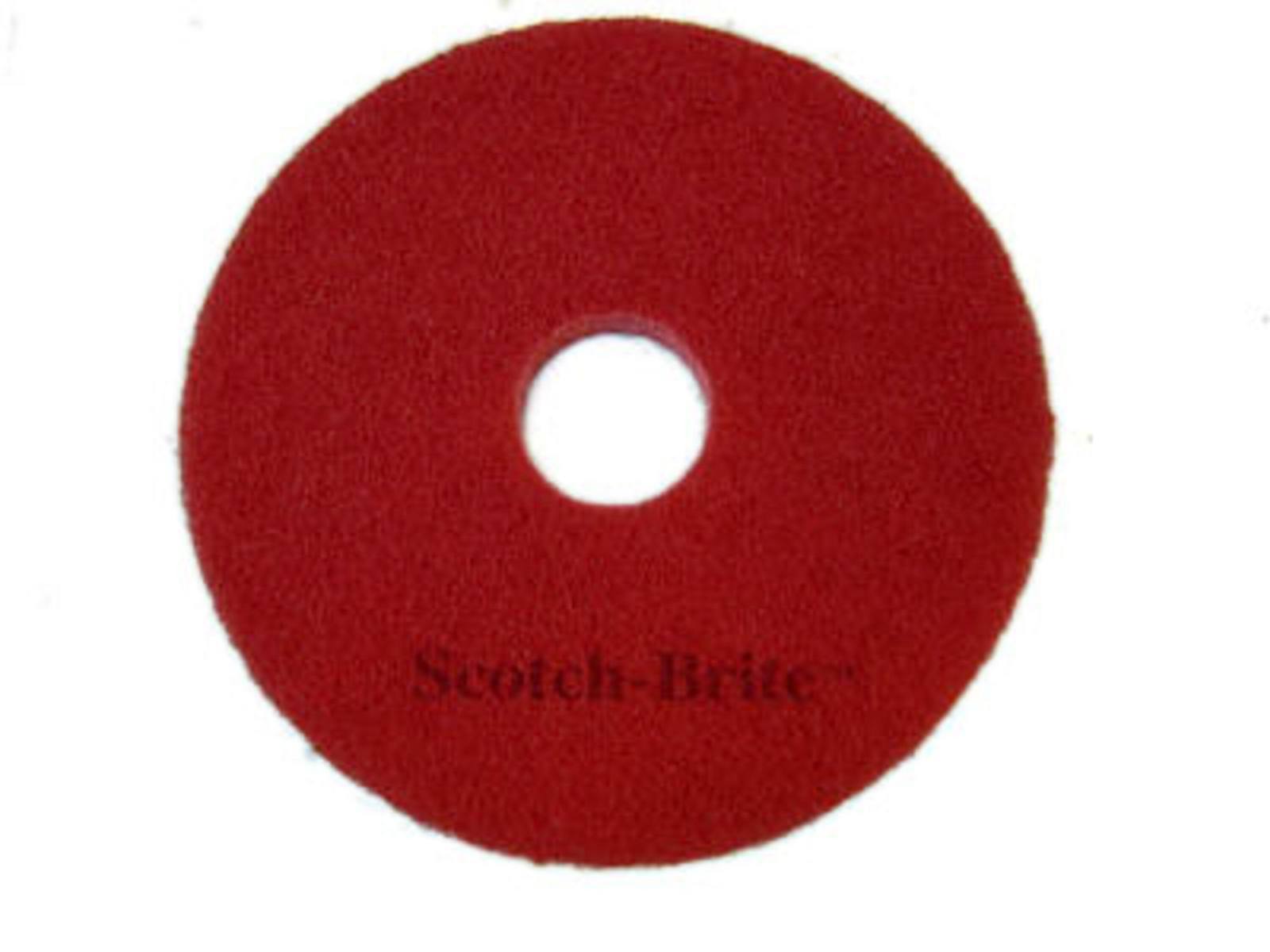 3M Scotch-Brite Superpad, rojo, 406 mm