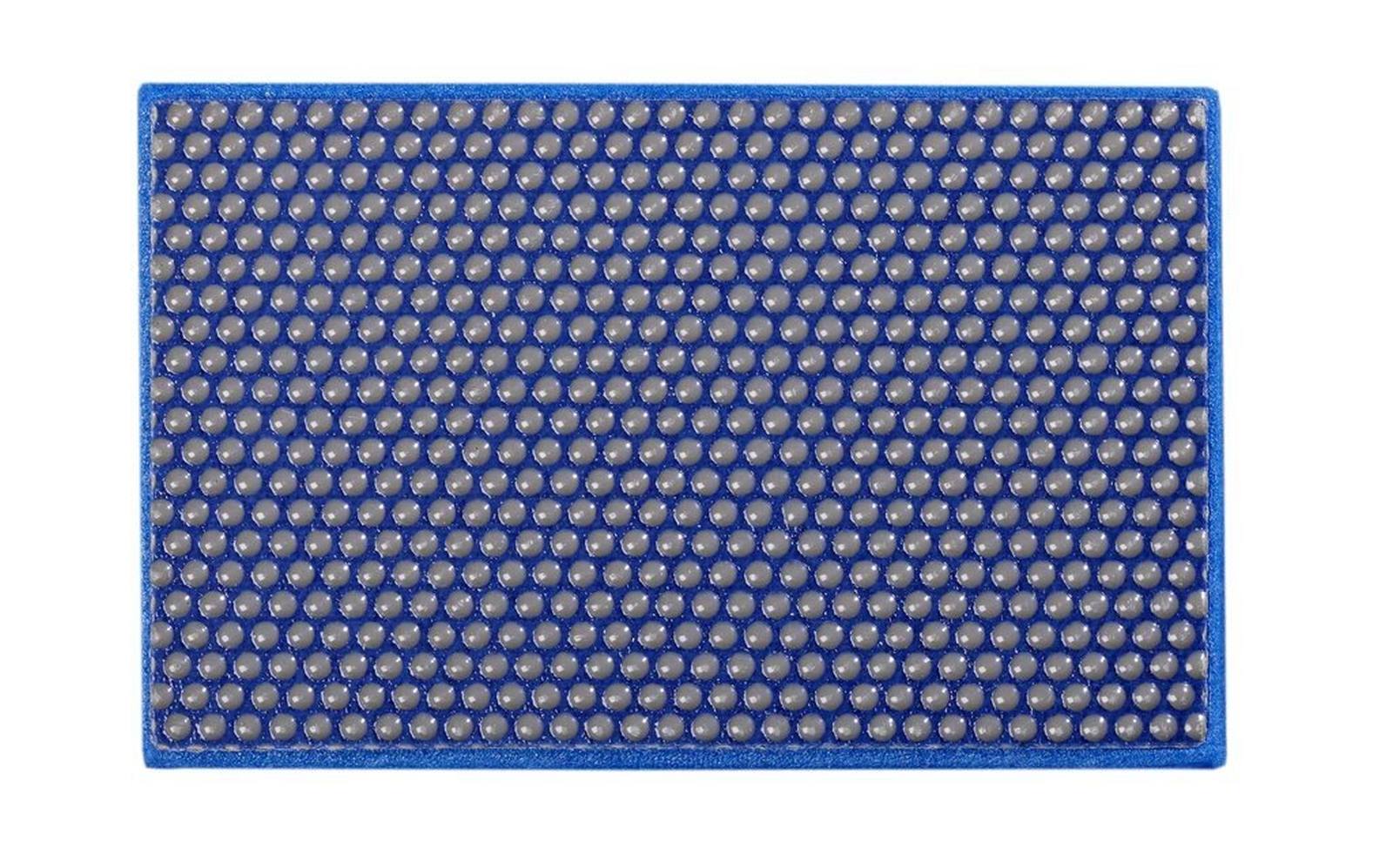 3M Joustava timanttinen käsihiontalohko 6200J, 55 mm x 90 mm, 25 mm, N10, sininen vakio.