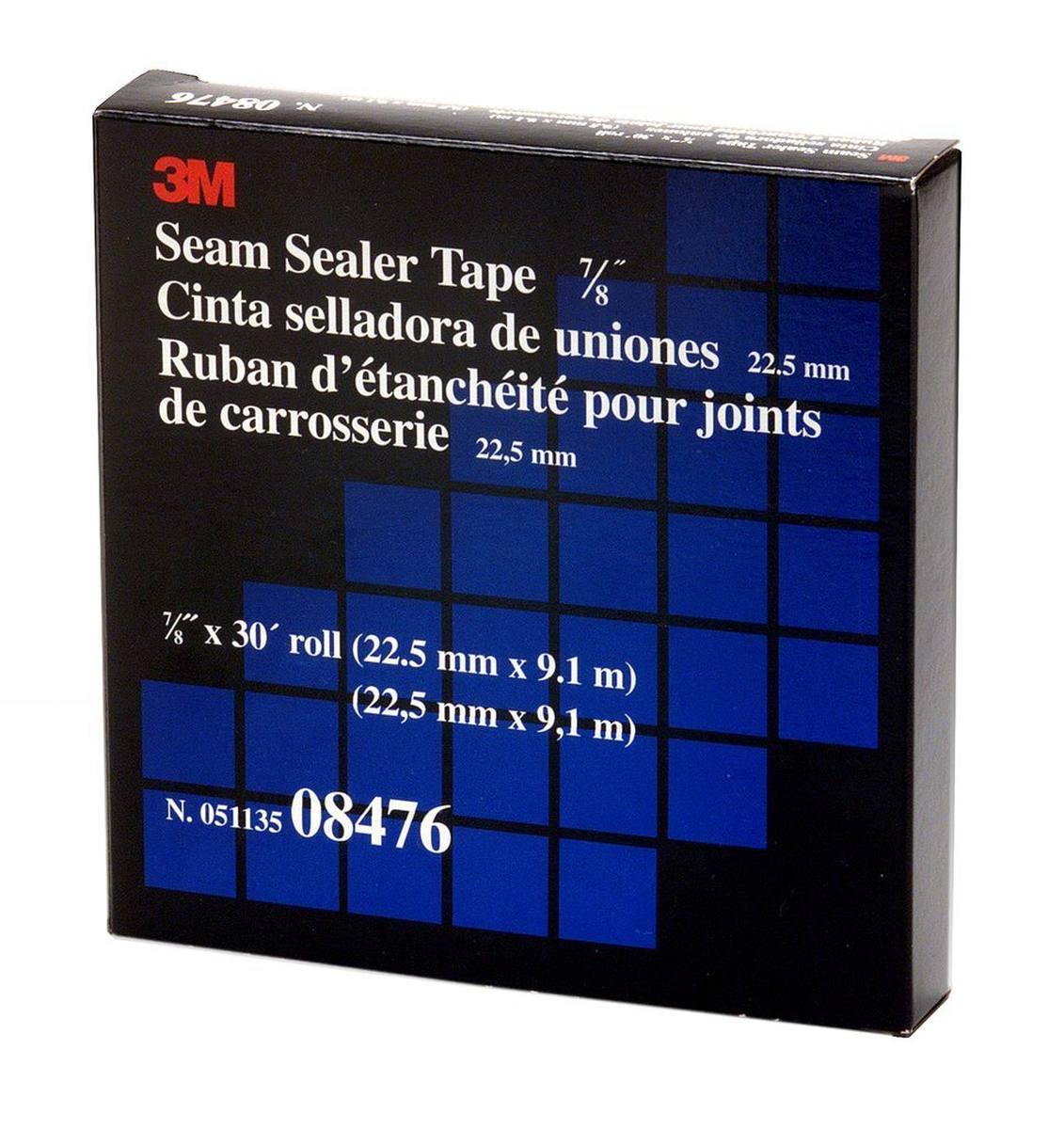 3M Seam sealing tape, light green, 9.1 m x 22.5 mm x 0.9 mm, can be painted over