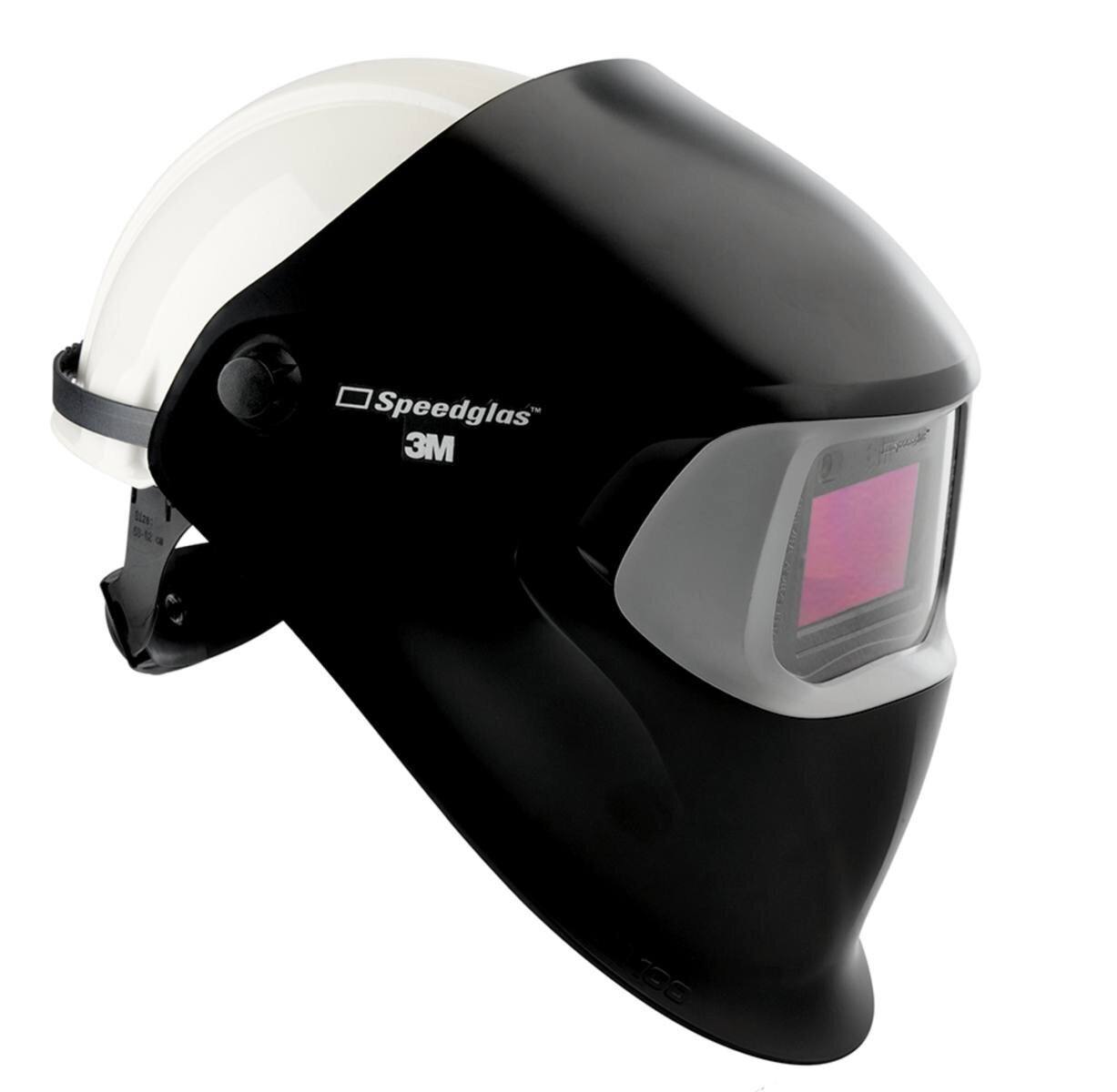 3M Speedglas 100 Máscara de soldadura con casco de seguridad Peltor G3001, con ADF de 100 V #783120