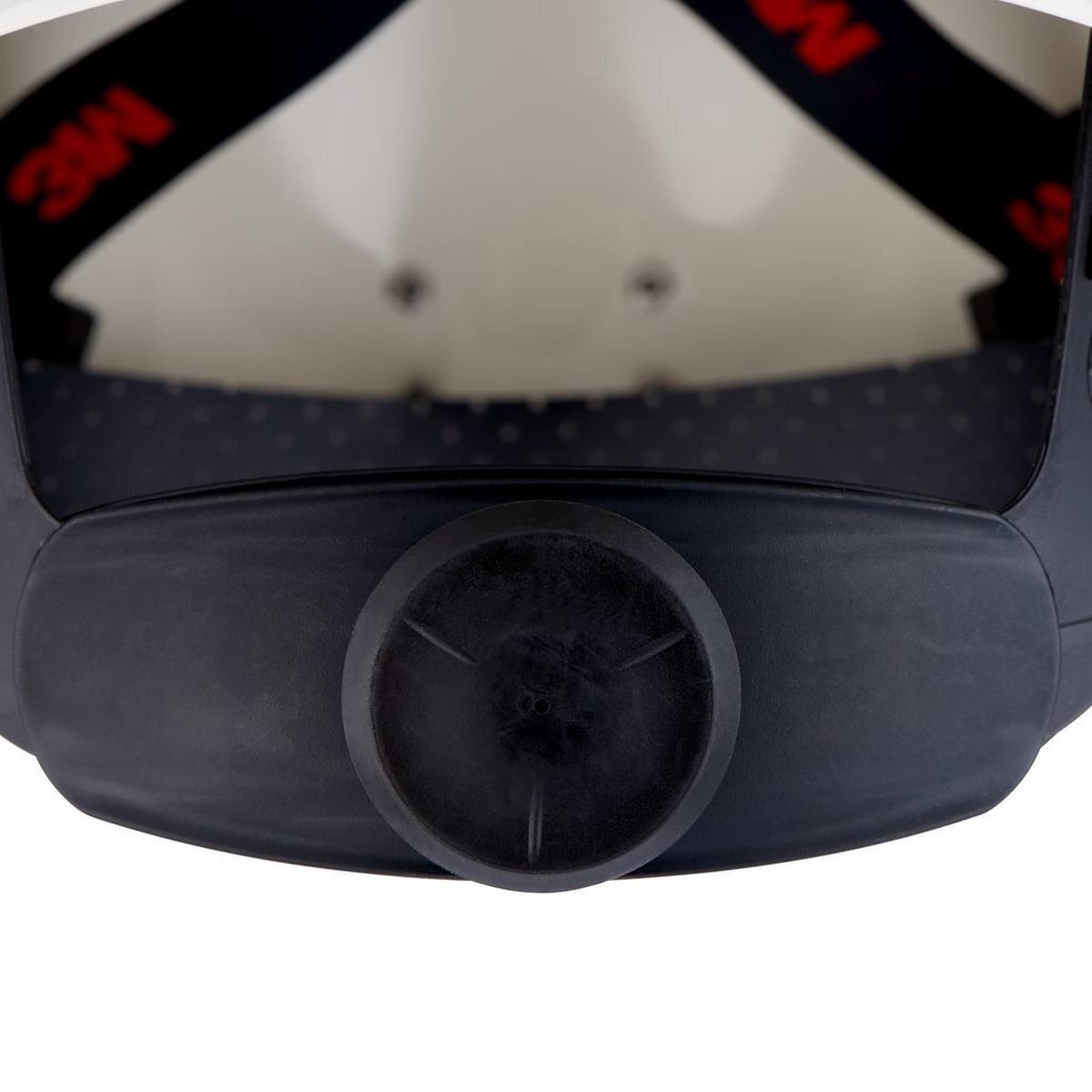 3M G3000 casque de protection G3000NUV-10-VI en blanc, uvicator, fermeture à cliquet, ventilé, bande de soudure en plastique, support de lampe