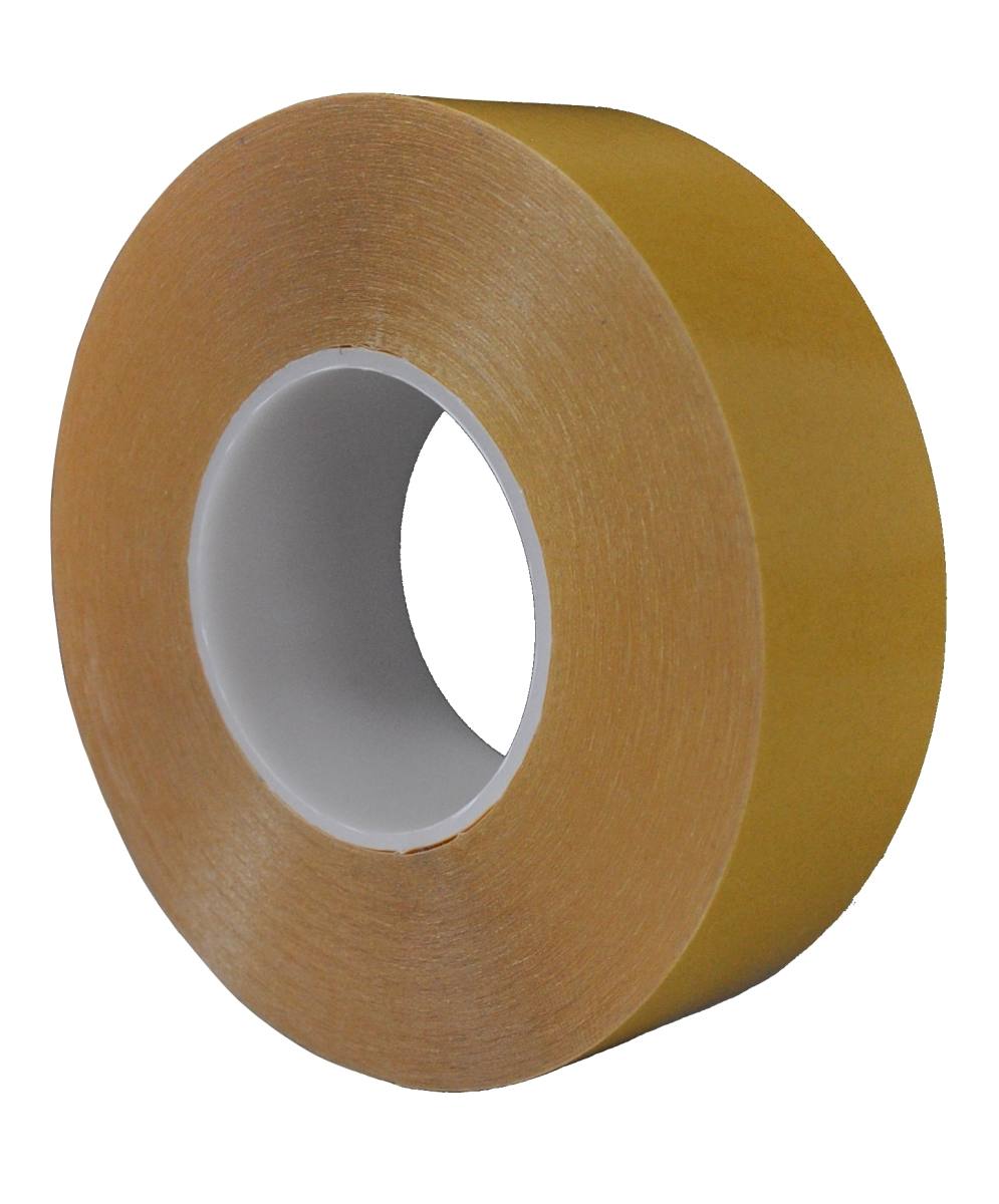 S-K-S 470 Double-sided adhesive tape with PVC backing, white, 9 mm x 50 m, 0.24 mm