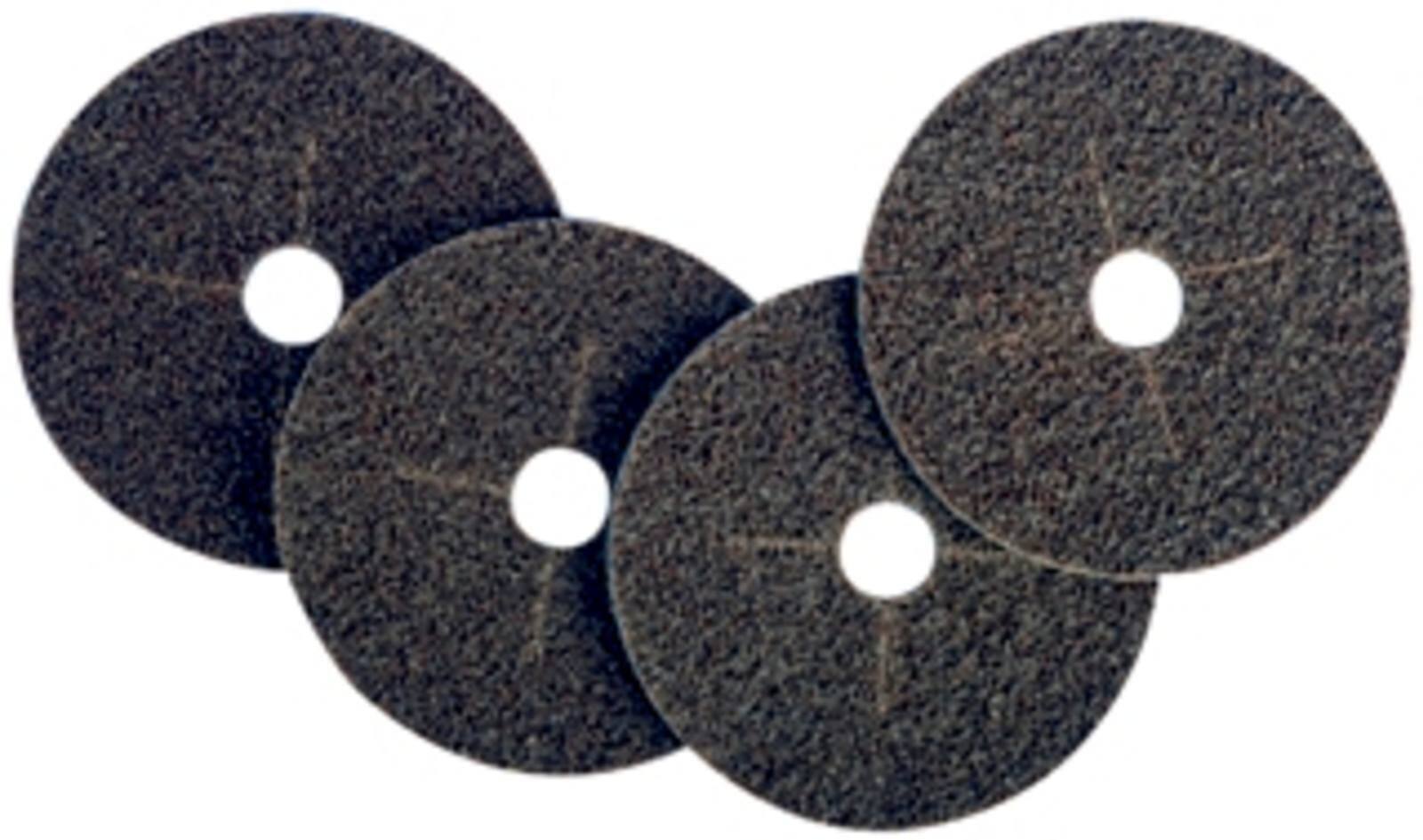 3M Scotch-Brite disco in tessuto non tessuto SE-DB con centratura, 178 mm, 22 mm, A, ruvido