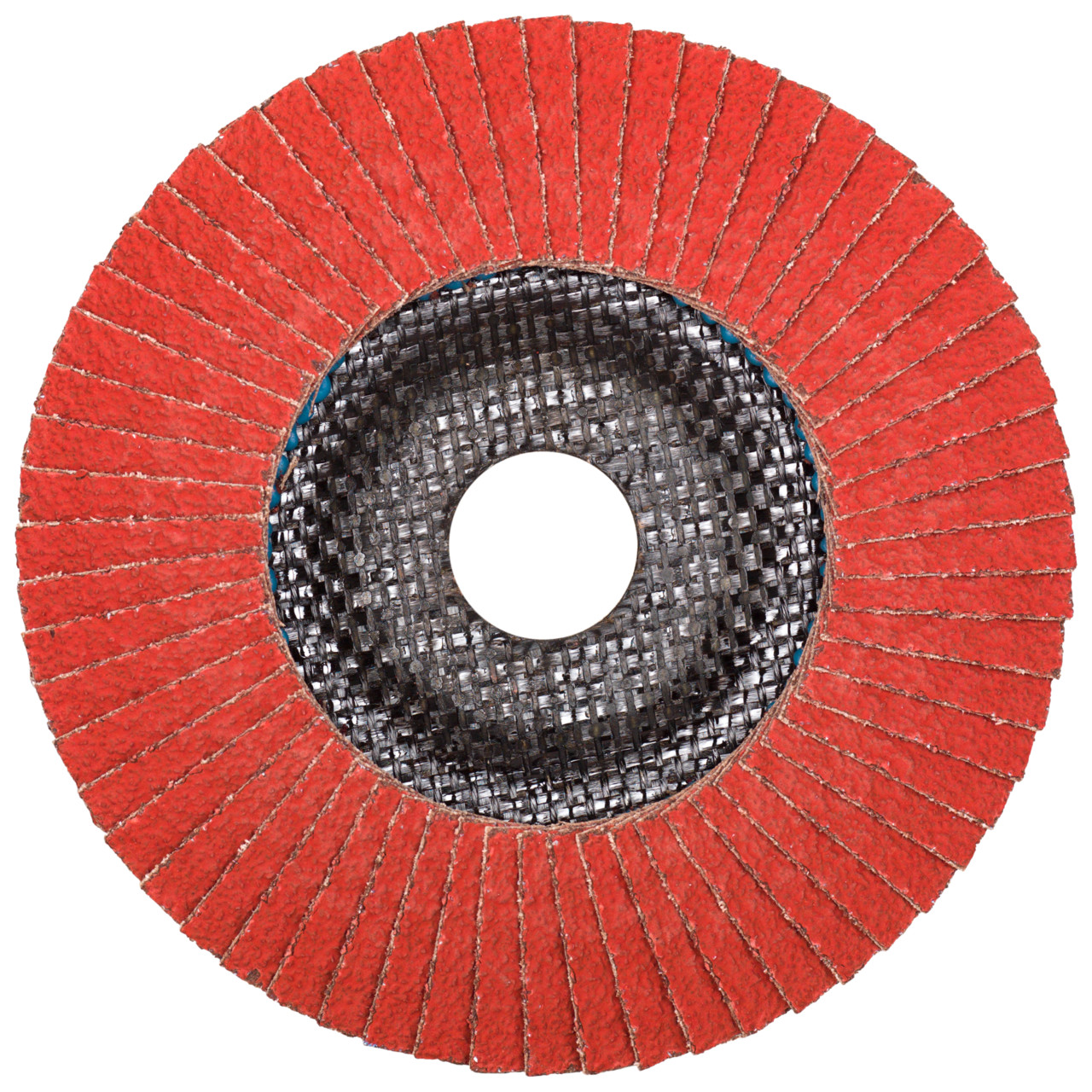 Tyrolit Gekartelde borgring DxH 125x22,23 CERABOND gekartelde borgring voor roestvrij staal, P60, vorm: 28A - rechte versie (glasvezeldragerhuisversie), Art. 34166176